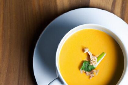 Zesty Carrot and Ginger Soup: A Healing Bowl of Warmth