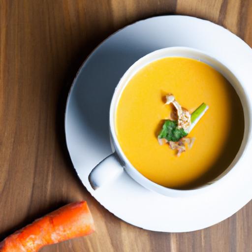 Zesty Carrot and Ginger Soup: A Healing Bowl of Warmth
