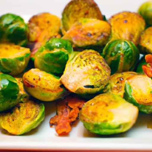 Golden Bites: Roasted Brussels Sprouts & Butternut Squash