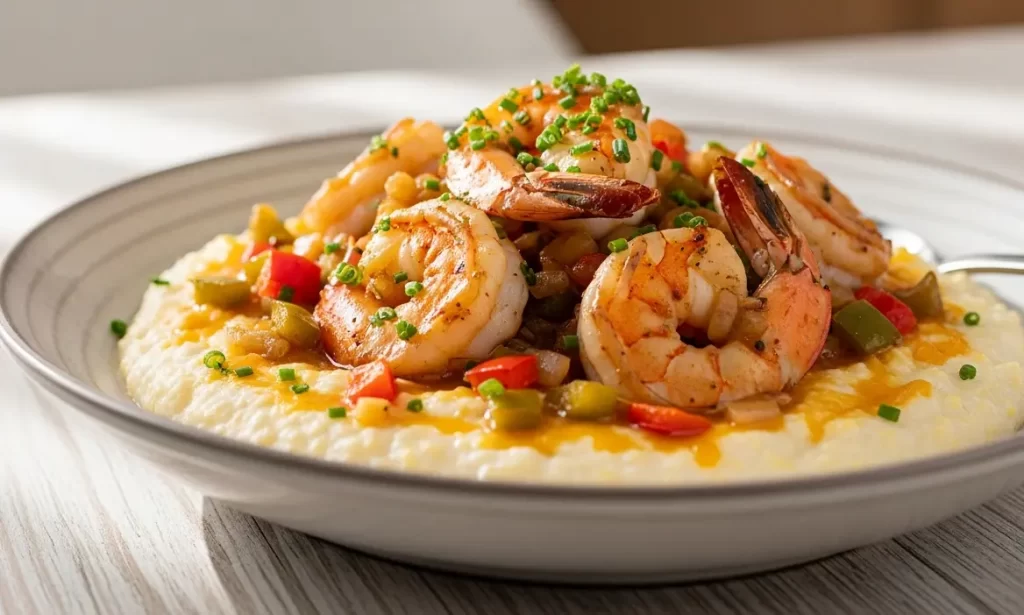 Decadent Shrimp and Grits: Southern Comfort in Every Creamy Bite