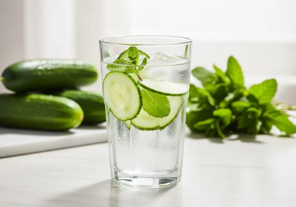 The Best Benefits of Cucumber Mint Water