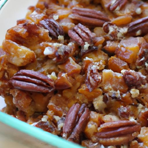 Sweet Potato Casserole with Crunchy Pecan Crumble Bliss