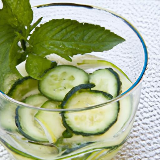 Refreshing Hydration: The benefits of Cucumber Mint Water