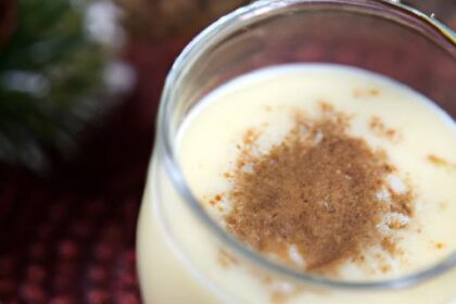 Eggnog with a Hint of Rum: A Festive Twist to Savor