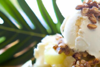 Tropical Bliss: Discover Pineapple Coconut Ice Cream Magic