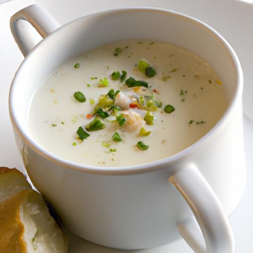 Savor the Rich, Creamy Delight of New England Clam Chowder