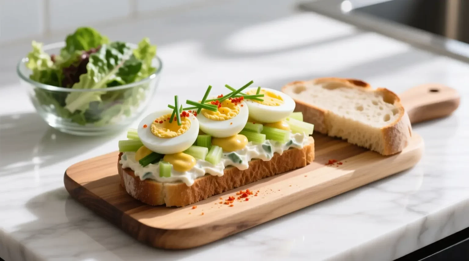 Crafting the Perfect Egg Salad Sandwich , Tips and Tricks