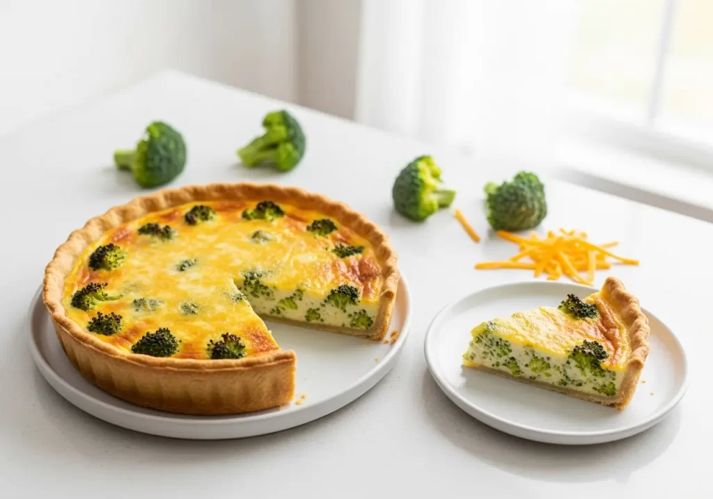 Mastering Broccoli and Cheddar Quiche Delight