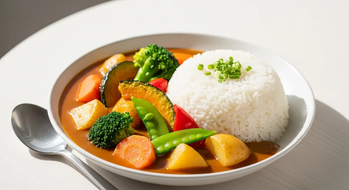 Savor the Flavors: Japanese Vegetable Curry with Rice