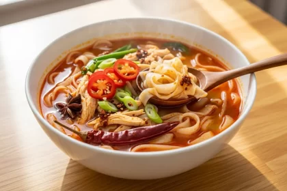 Unveiling the Secrets of Spicy Chicken Noodle Soup : Fiery Comfort