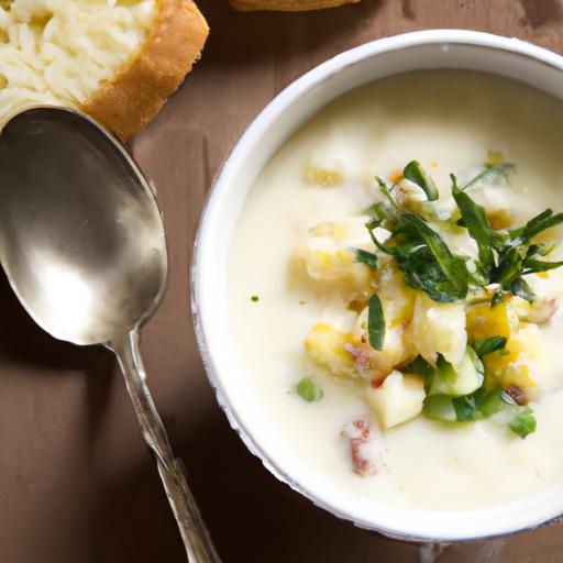 Warm up with this Hearty Potato and Corn Chowder Recipe