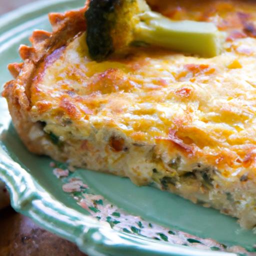 Bright Bites: Mastering Broccoli and Cheddar Quiche Delight