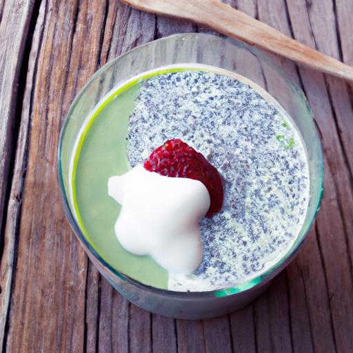 energize Mornings with Creamy Matcha Chia Seed Pudding