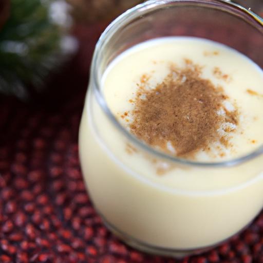 Eggnog with a Hint of Rum: A Festive Twist to Savor