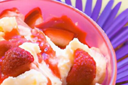 Sweet Bliss: Crafting Homemade Strawberry Ice Cream Delights