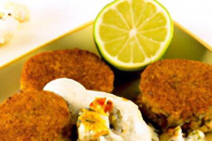 Maryland Crab Cakes with Zesty Remoulade Sauce Delight