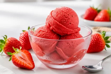 Chill Out with This Refreshing Strawberry Sorbet Recipe