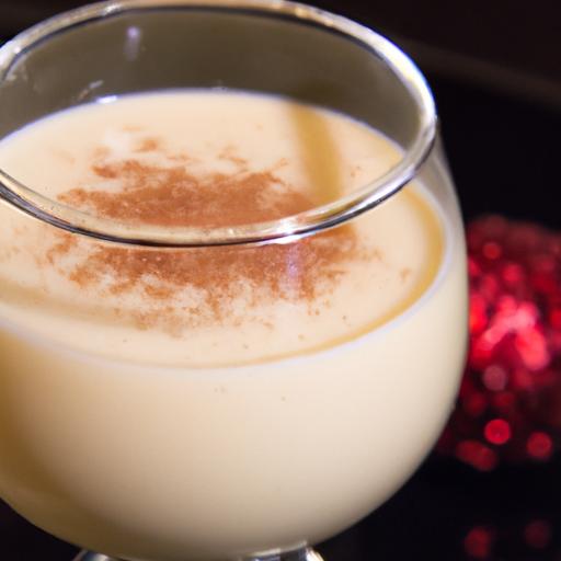 Eggnog with a Hint of Rum: A Festive twist to Savor