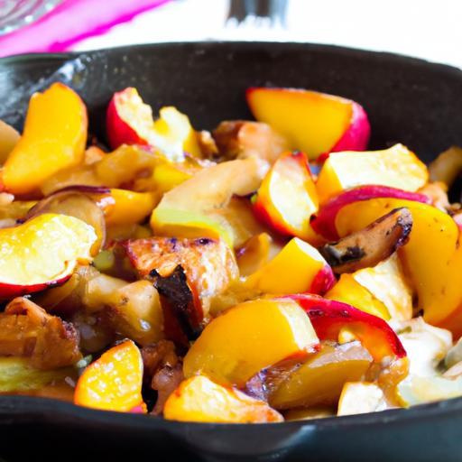 Rise and Shine: Apple & Chicken Breakfast Skillet Delight