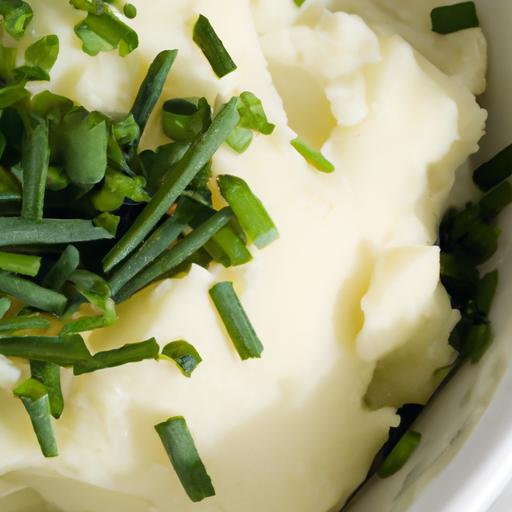 Silky Creamy Mashed Potatoes with Fresh Chives Recipe