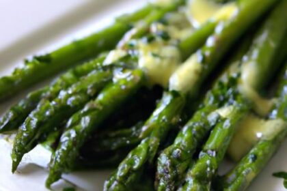 Savor Perfectly Grilled Asparagus with Zesty Lemon & Parmesan