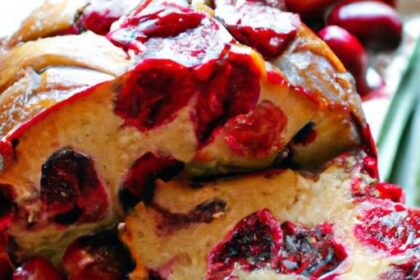Festive Cranberry Christmas Cake: A Holiday Delight Recipe