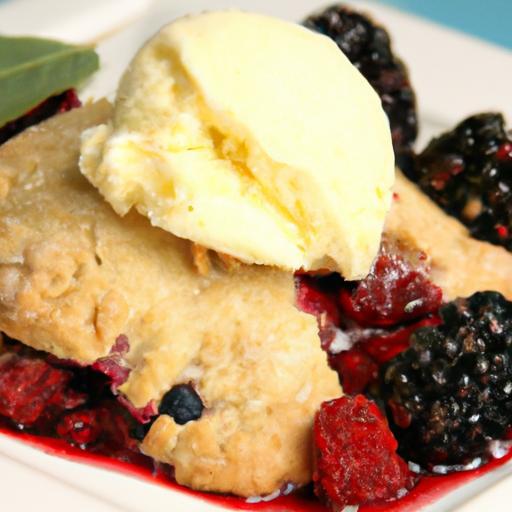 Sweet Summer Bliss: Berry Cobbler with Fluffy Biscuit Top