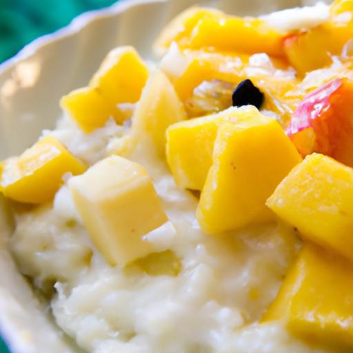 Tropical Delight: How to Make Creamy Coconut Rice with Mango