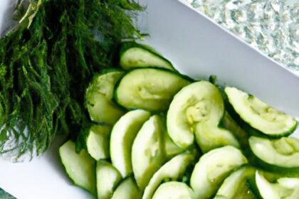 Refreshing Savory Cottage Cheese with Cucumbers & Dill Delight