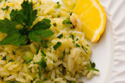 Zesty Lemon Dill Rice: A Fresh, Flavorful Twist to Grains