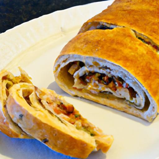 Easy Turkey Pepperoni Stromboli: A Flavorful Twist