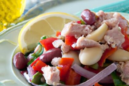 Mediterranean Delight: Tuna and White Bean Salad Recipe