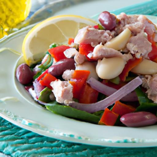 Mediterranean Delight: Tuna and White Bean Salad Recipe