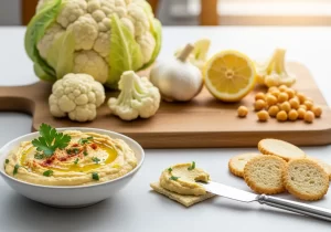 Cauliflower Low Carb Hummus