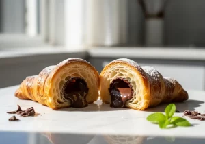 Chocolate-Filled Croissants