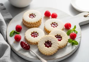 Crafting Linzer Cookies with Raspberry Jam