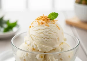 Creamy Pineapple Coconut Ice Cream Recipe