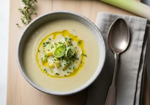 Dairy-Free Creamy Potato Leek Soup