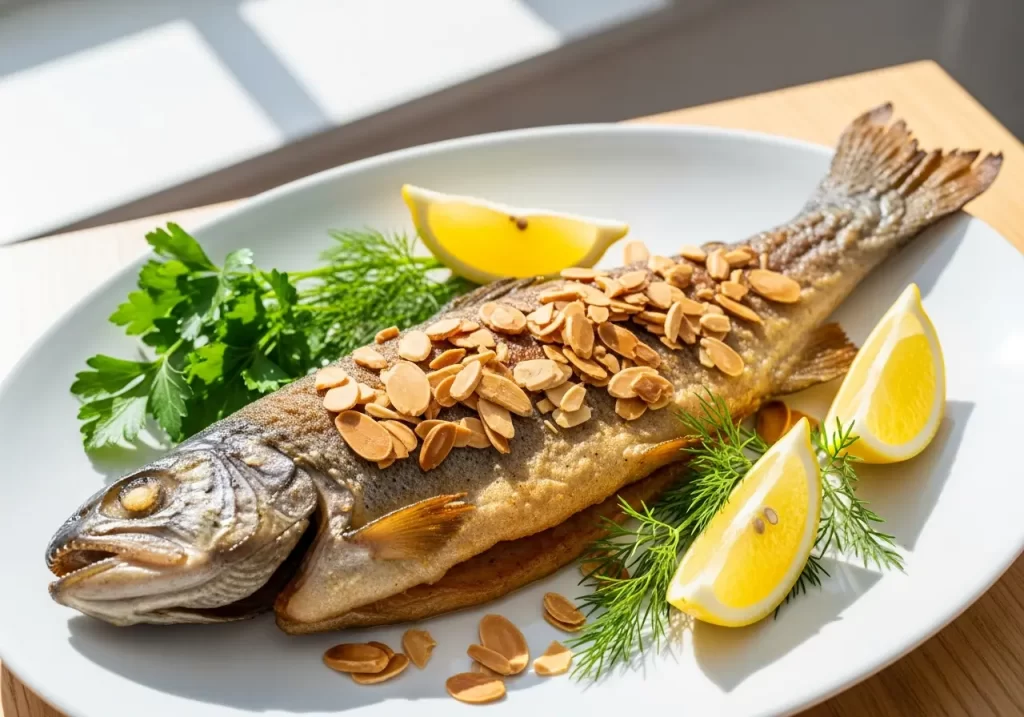 Pan-Fried Trout with Zesty Lemon and Toasted Almonds