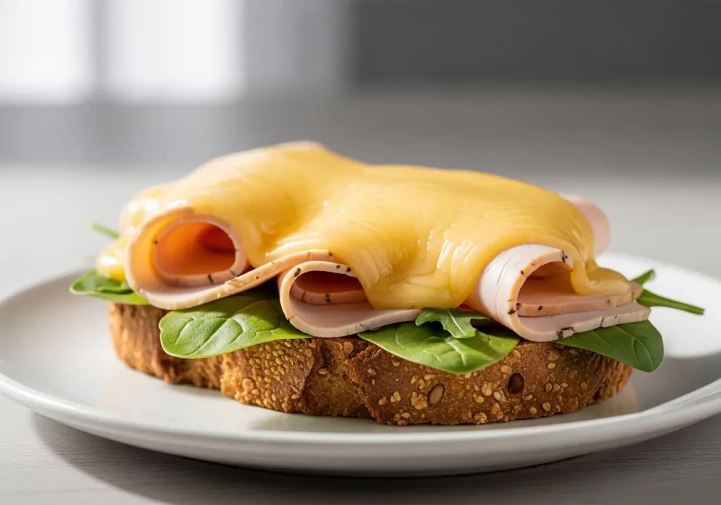 Savory Turkey & Cheese on Protein Bread