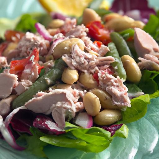 Mediterranean Delight: tuna and White ⁤Bean Salad recipe