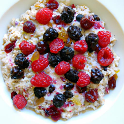 Start Your Day Right: Hearty Baked Oatmeal with Berries