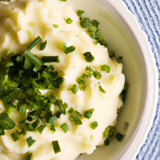 Silky Creamy Mashed Potatoes with Fresh Chives Recipe