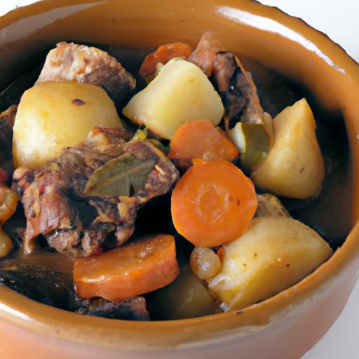 Hearty Irish Lamb Stew with Rustic Root Vegetables Recipe