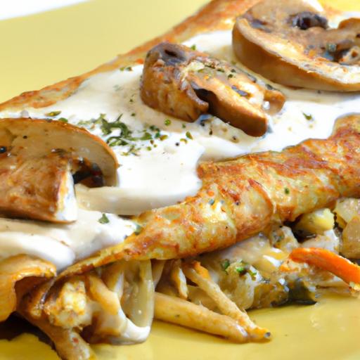 Delicious Savory Crepes: Chicken & Mushroom Flavor Ideas