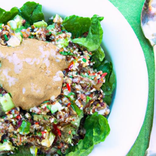 Thai Quinoa Salad: Vibrant Flavors with Creamy Peanut Dressing