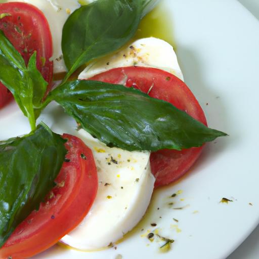 Fresh & Flavorful: Easy​ Caprese Salad⁤ with Basil Bliss