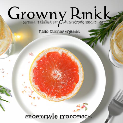 Refresh Your Senses: Sparkling Grapefruit & Rosemary Mocktail