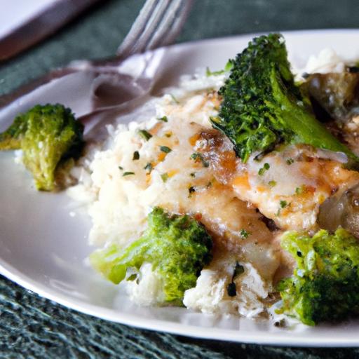 One-Pan Chicken and Broccoli Rice Bake: Comfort in Every Bite