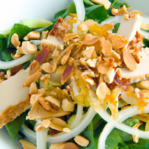 Zesty Chopped Thai Chicken Salad with Creamy Peanut Dressing